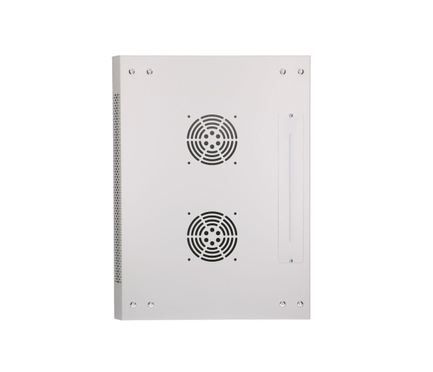 Extralink Szafka wisząca rack 4U 600x450 szara szklane drzwi EX.8536 - 484906 - zdjęcie 4